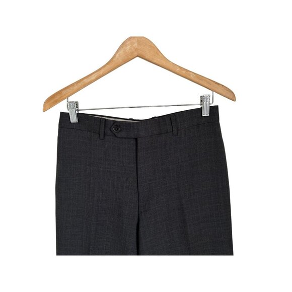 Pronto Uomo Suit Supper 1200 Wool Charcoal Gray Two-Button Suit Jacket & Pants S - Picture 5 of 16